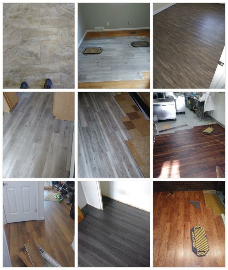 Luxury Vinyl Plank Flooring (LVP) – Flooring Installation Services